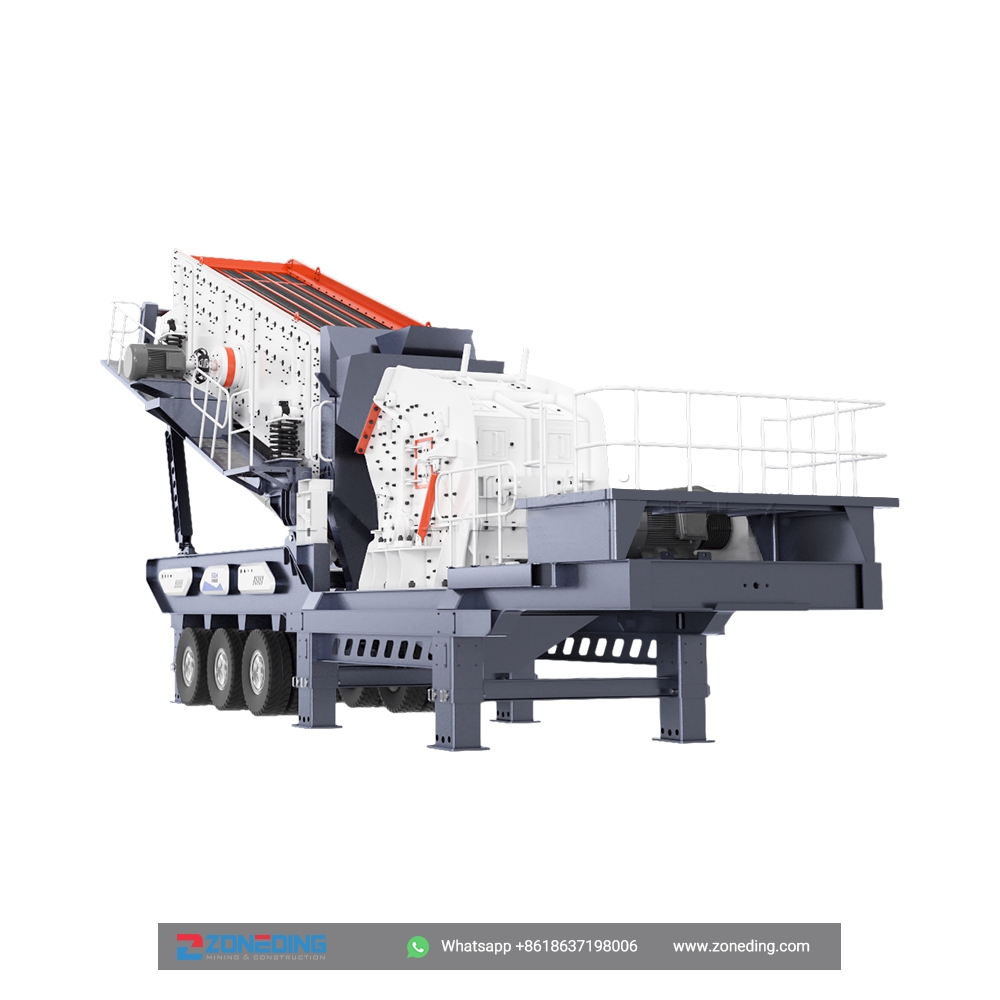 Mbile impact crusher