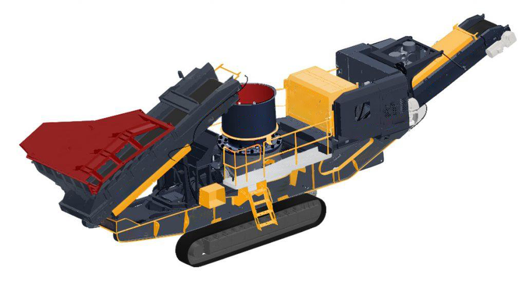 Tracked Cone Crusher