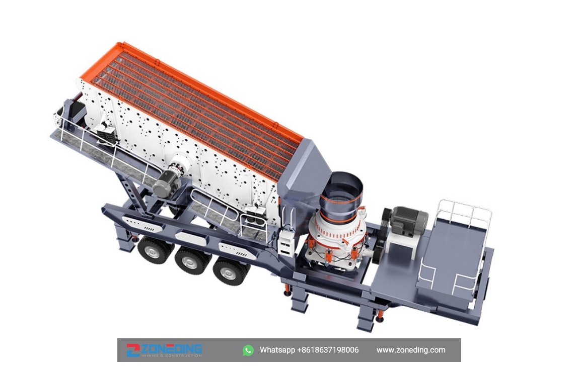 Mobile cone crusher