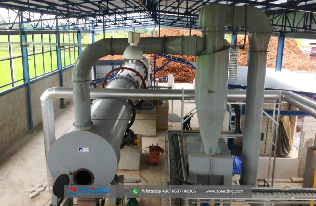 Sawdust dryer